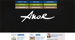 Desktop Screenshot of anor.fr