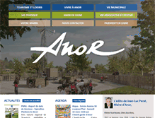 Tablet Screenshot of anor.fr